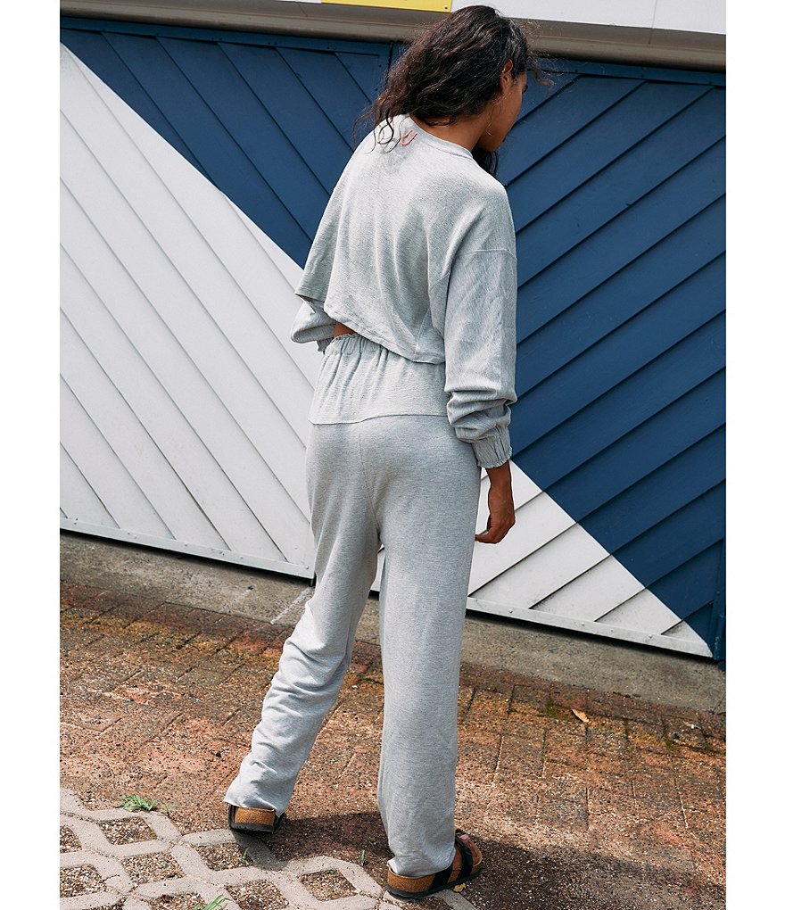 Free People FP Movement Surfside Straight Leg Front Pocket Joggers