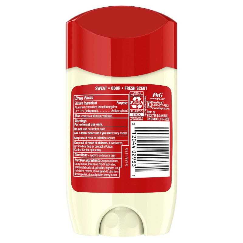 Old Spice Fresher Collection Deep Sea Invisible Solid Antiperspirant & Deodorant - 2.6oz