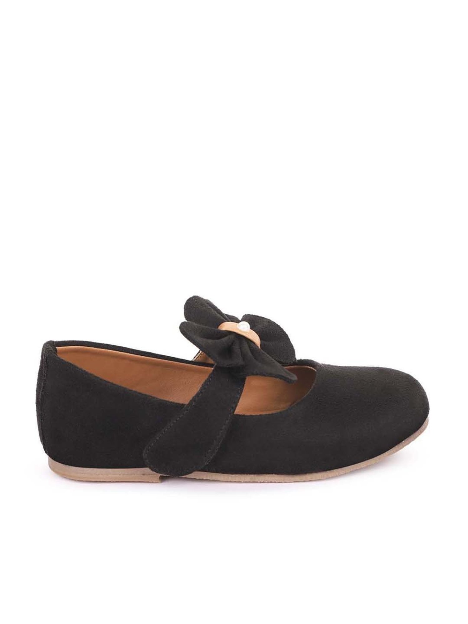 Minesole Kids Black Mary Jane Shoes