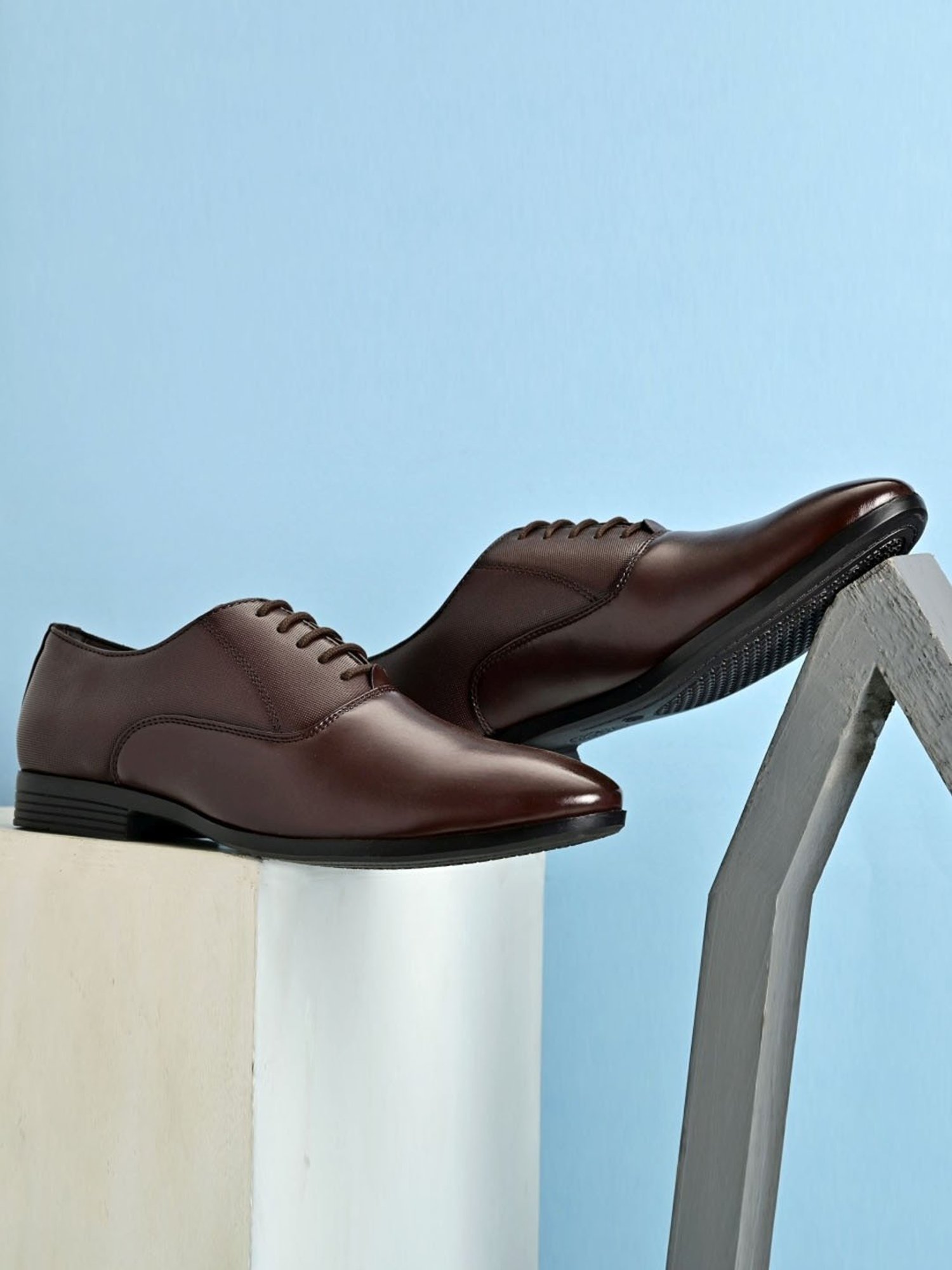 Giorgio Men's Brown Oxford Shoes