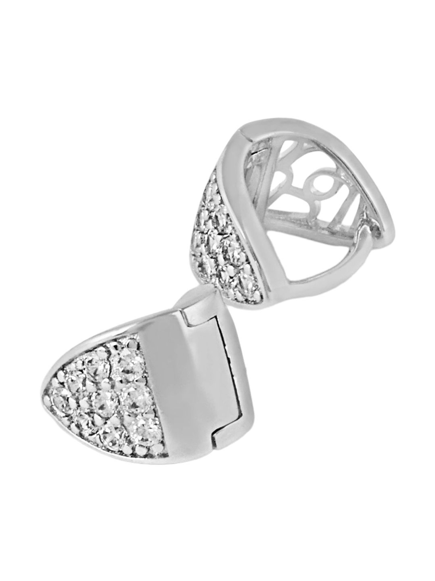 The Real Effect London 800 Silver Earrings for Women
