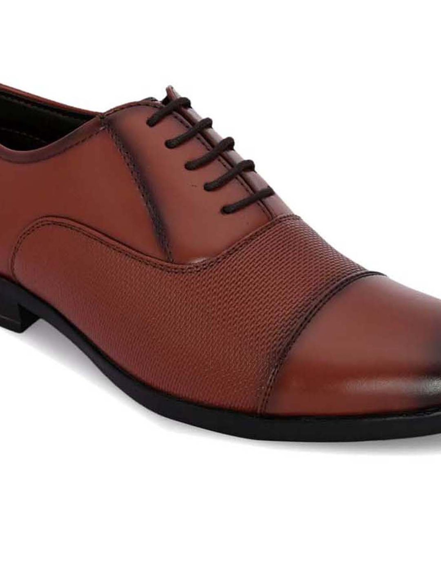 Giorgio Men's Tan Oxford Shoes