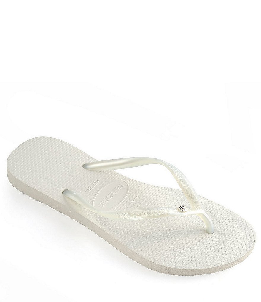 Havaianas Women's Slim Crystal SW II Flip Flops