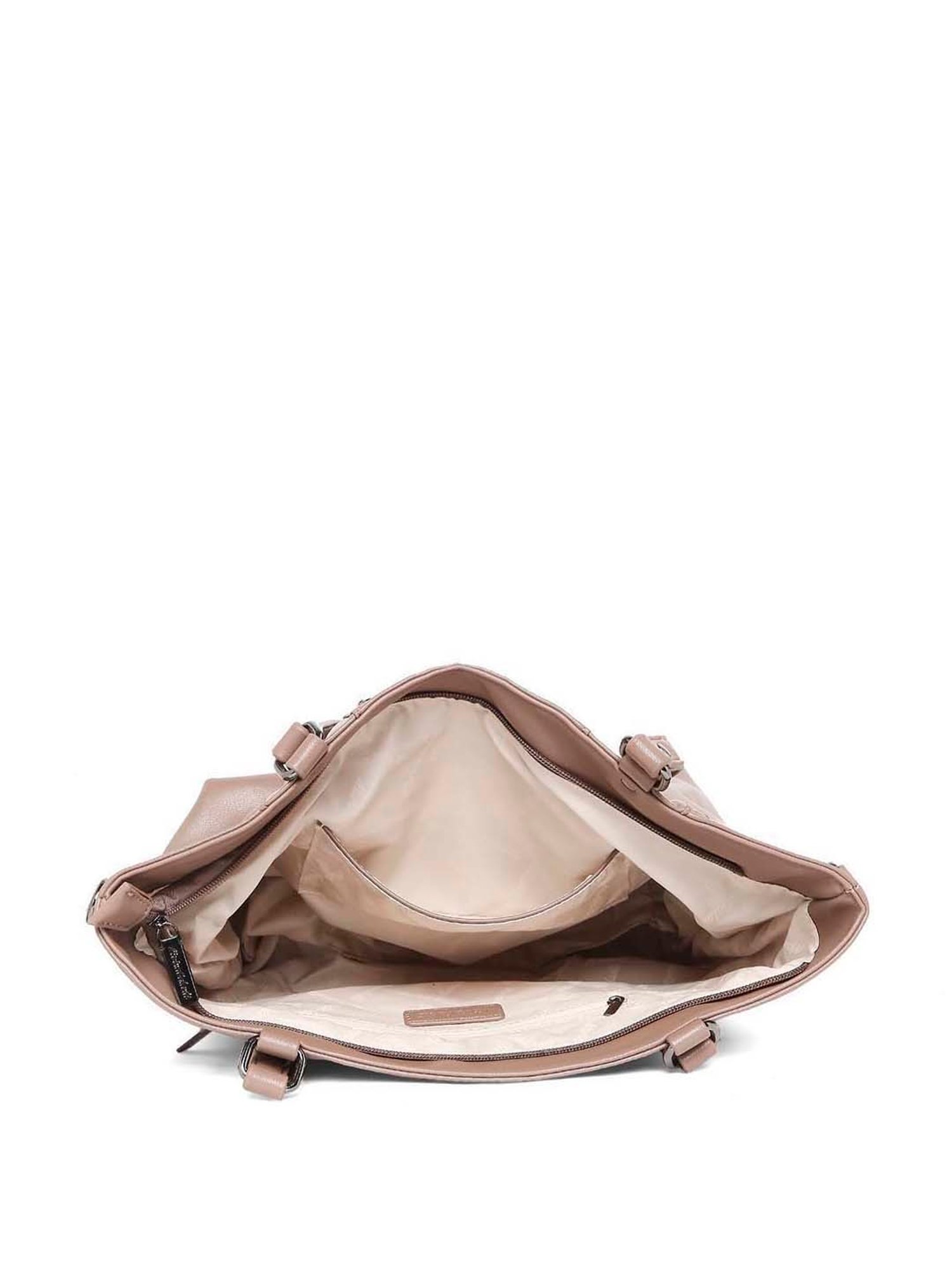 Marina Galanti Pink Rivets Medium Tote Handbag