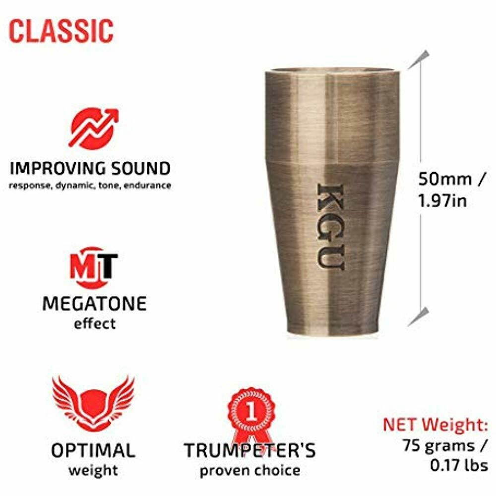 TRUMPET MOUTHPIECE BOOSTER KGUBrass. CUSTOM MADE CLASSIC Antique Bronze Lacquer