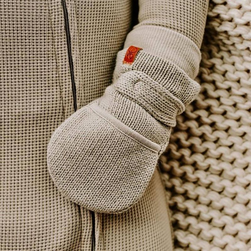 Luvable Friends Baby Cotton Scratch Mittens 4pk, Owl, One Size