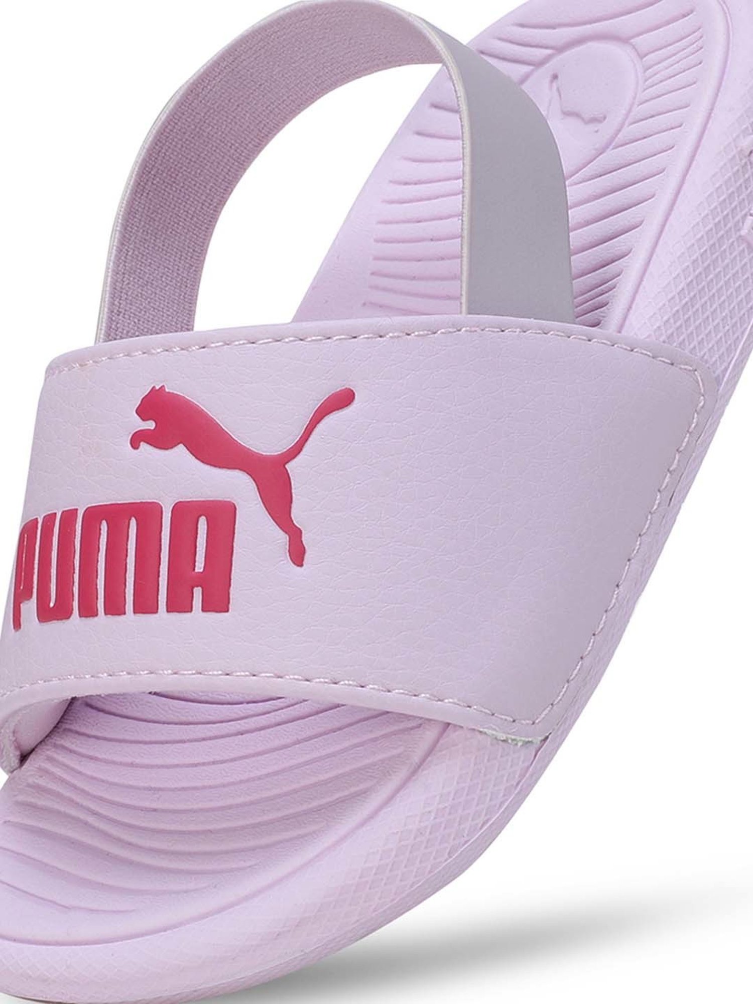 Puma Kids Cool Cat 2.0 Purple Back Strap Sandals