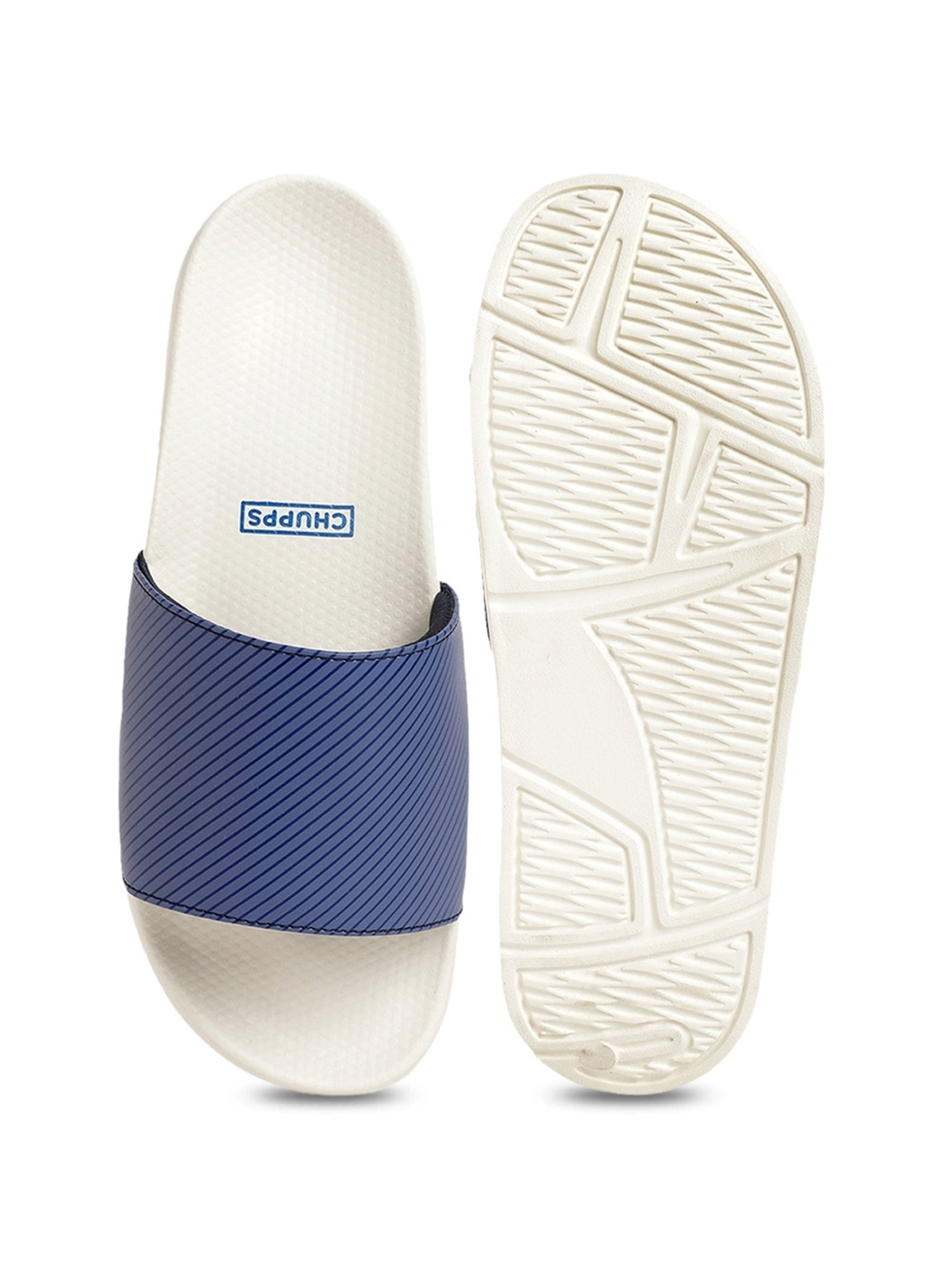 Chupps Men's Blue Slides