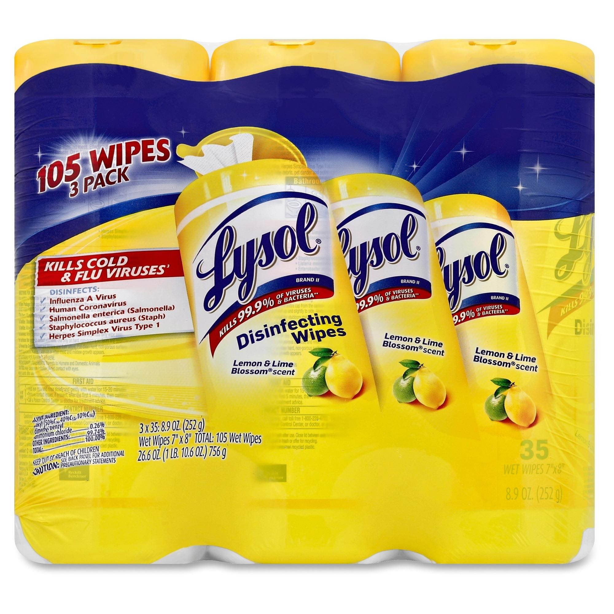 Reckitt Benckiser Lysol Disinfecting Wipes