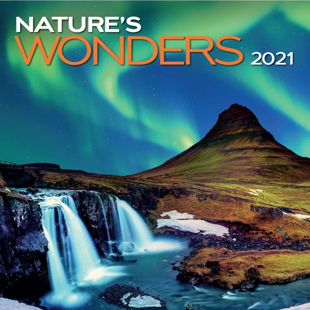 Turner Licensing,  Natures Wonders Wall Calendar 2021