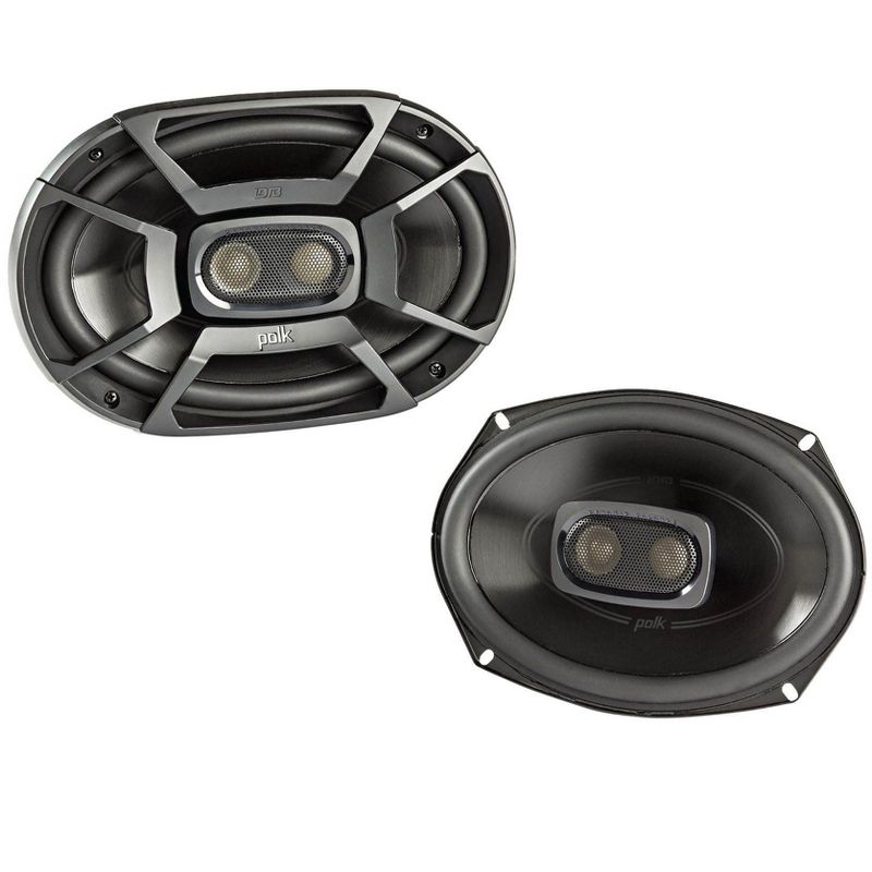 Polk 450 Watt 3-Way Car/Boat Coaxial Stereo Audio Speakers Marine DB692 (2 Pack)