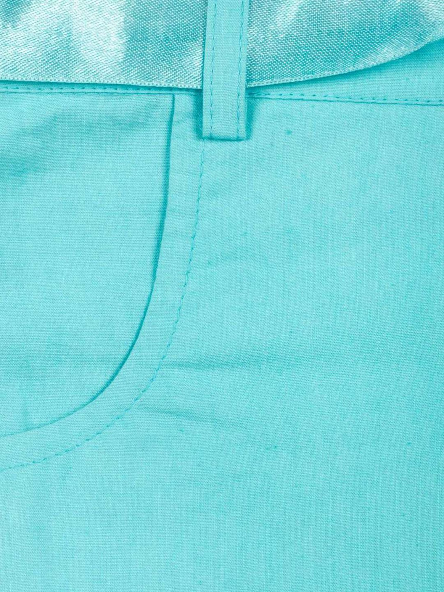 Nino Bambino Kids Blue Cotton Regular Fit Shorts