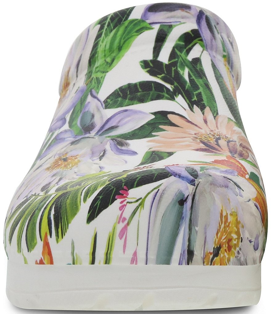 Dansko Kane Vintage Tropical Mule Clogs