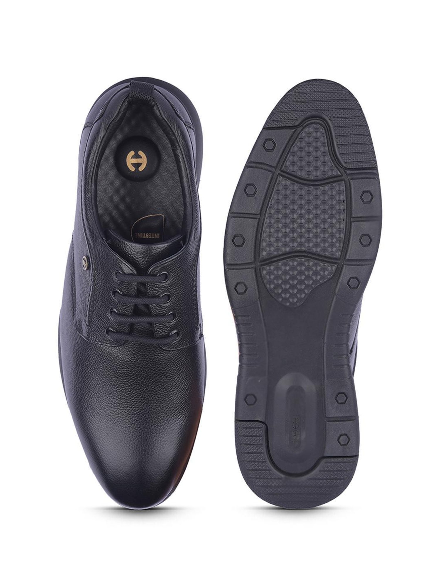 Healers by Liberty Men's Black Derby Shoes