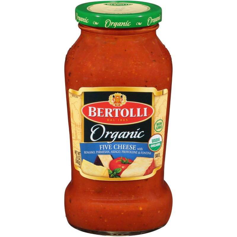 Bertolli Organic Five Cheese Pasta Sauce - 24oz