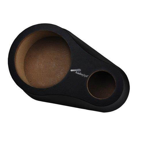Pipeman 6" Wood Speaker Pod With Tweeter Opening *Pair* ISPODWD6TBLK2