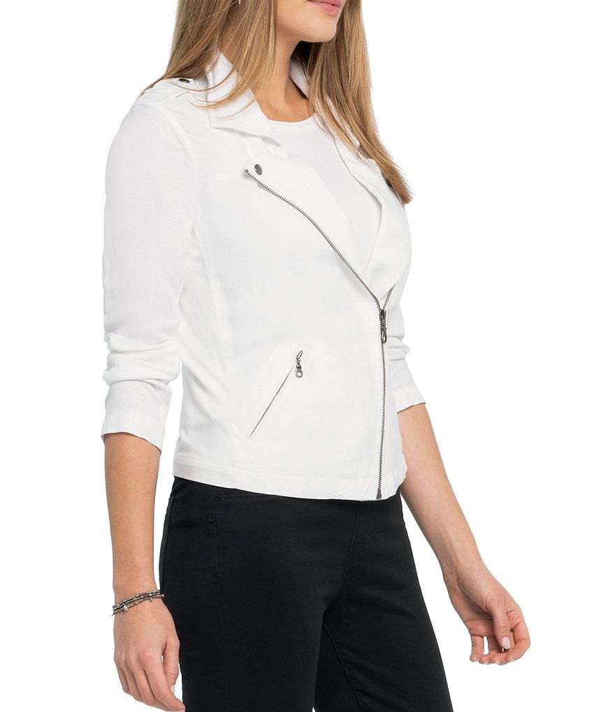 Kasper Glen Plaid Notch Lapel Two Button Front Pocket Jacket