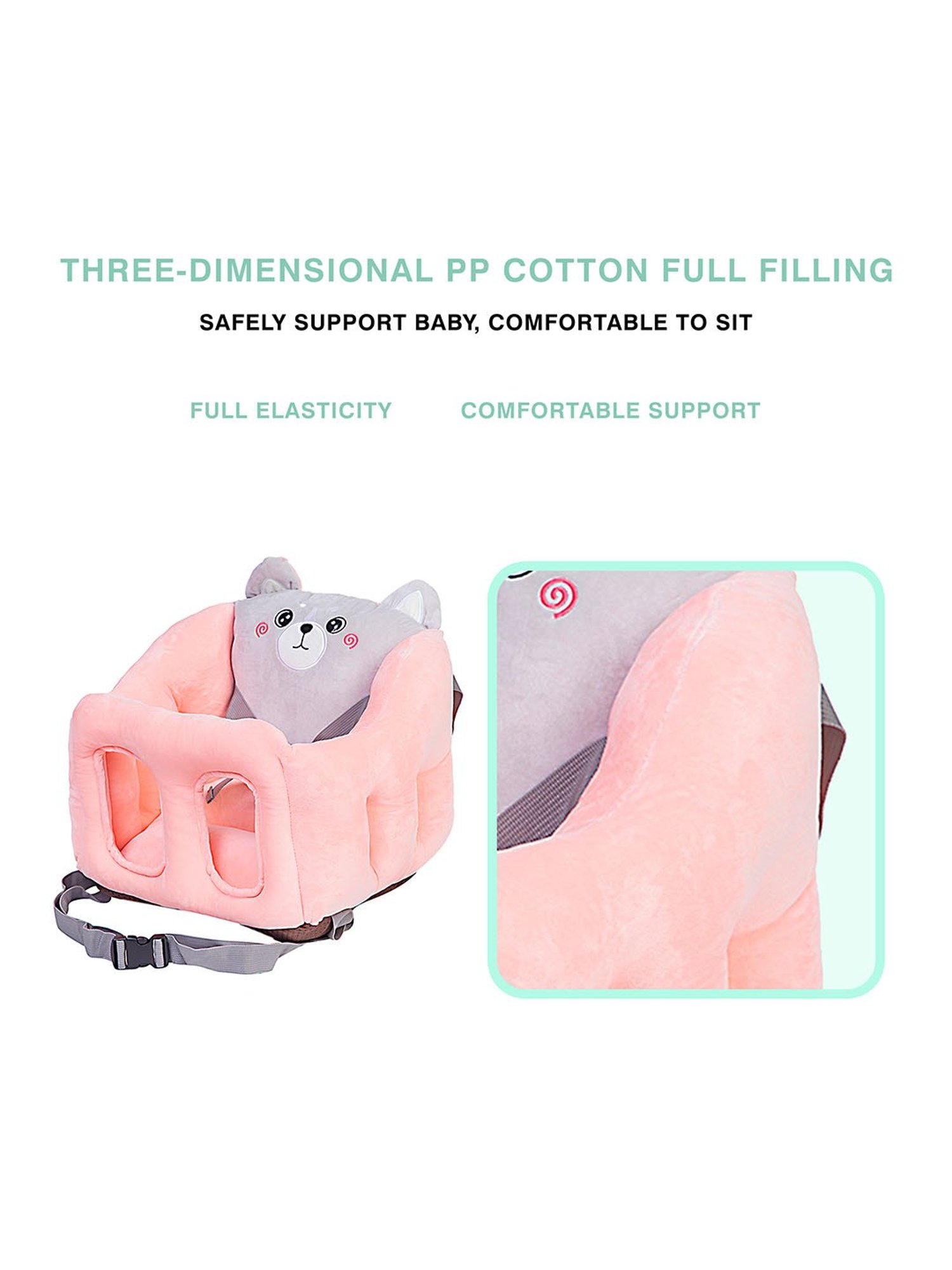 Baby Moo Kitty Multicolour Multifunctional Dining Chair