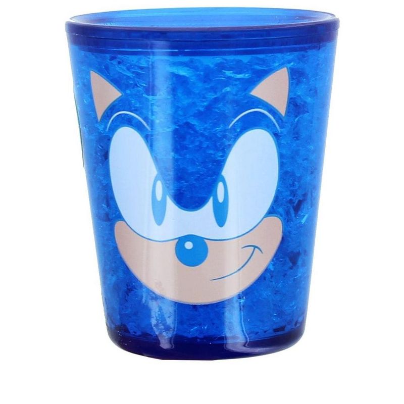 Just Funky Sonic The Hedgehog 1.5oz Freezer Shot Glass