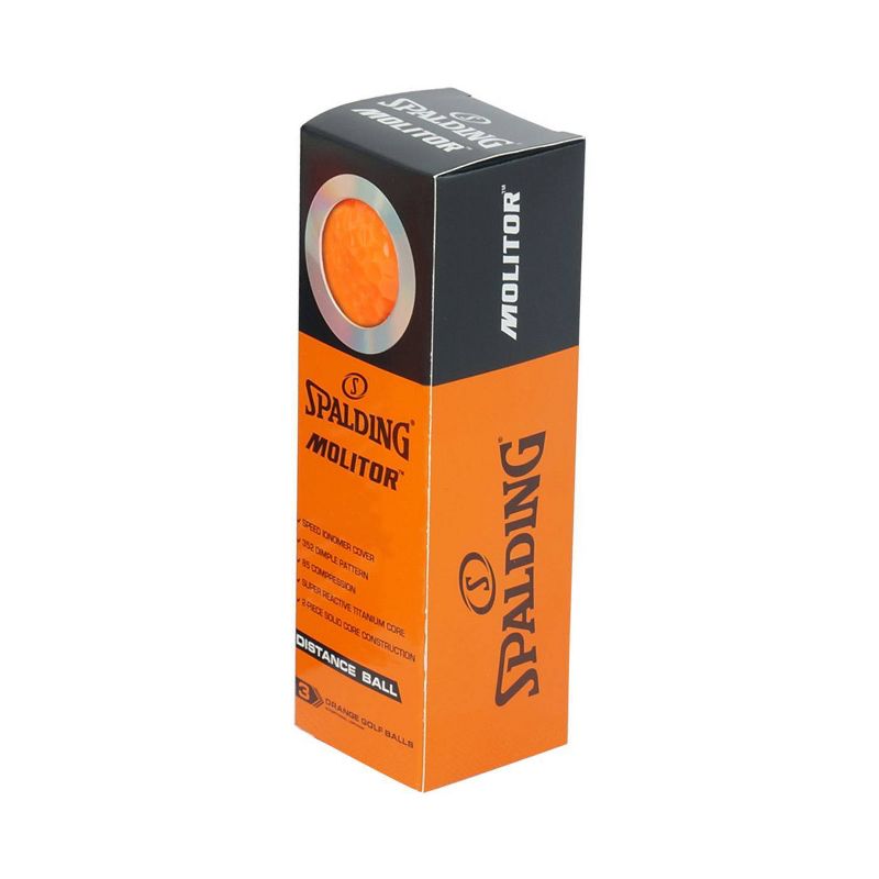 Spalding Molitor Golf Balls 30pc - Orange