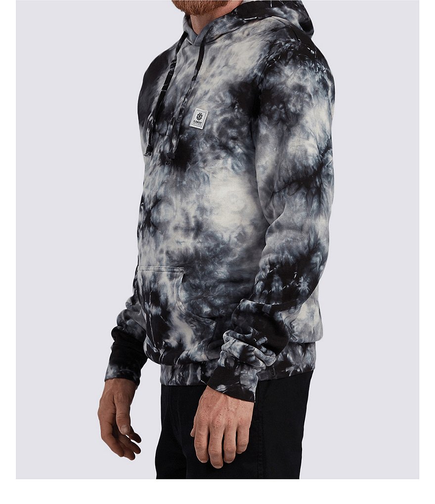 Element Wilson Tie-Dye Long-Sleeve Fleece Hoodie