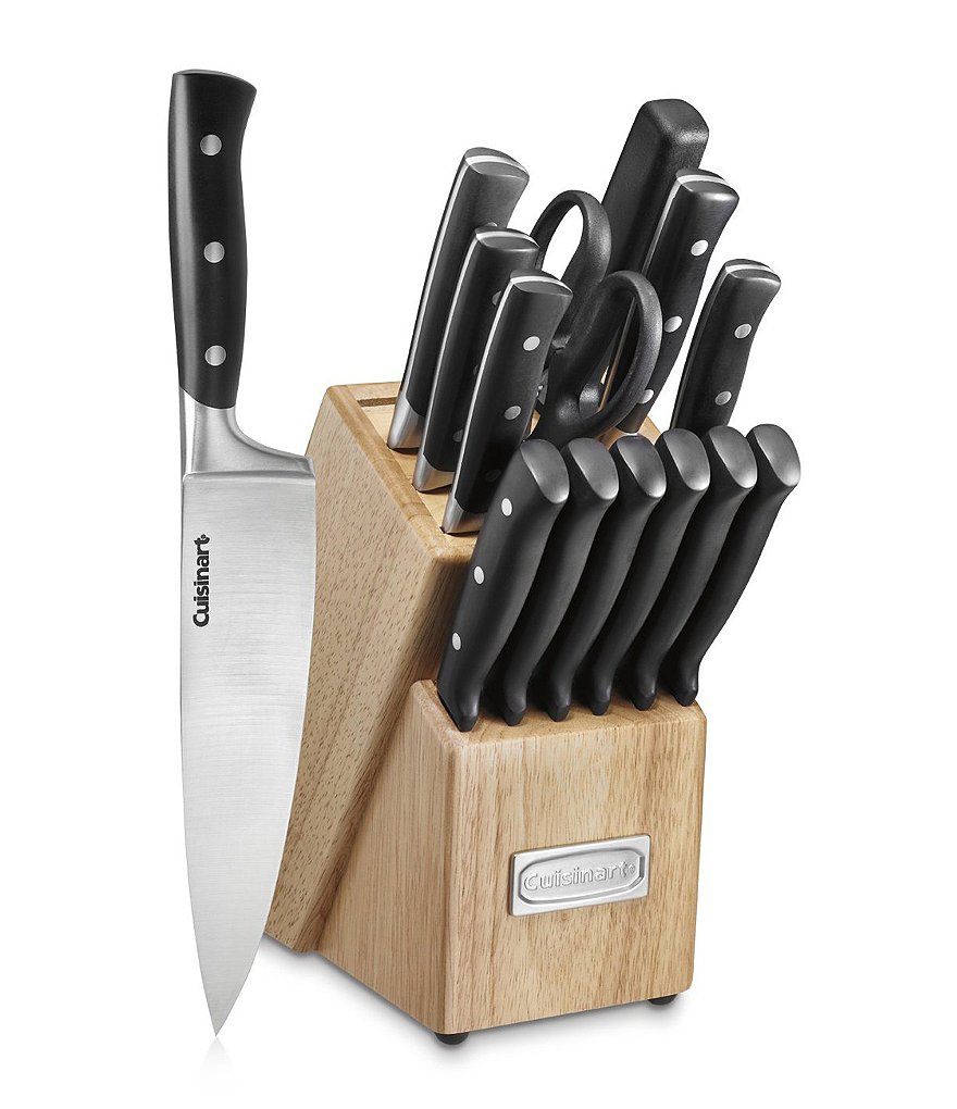 Cuisinart Classic 15-Piece Triple Rivet Block Set