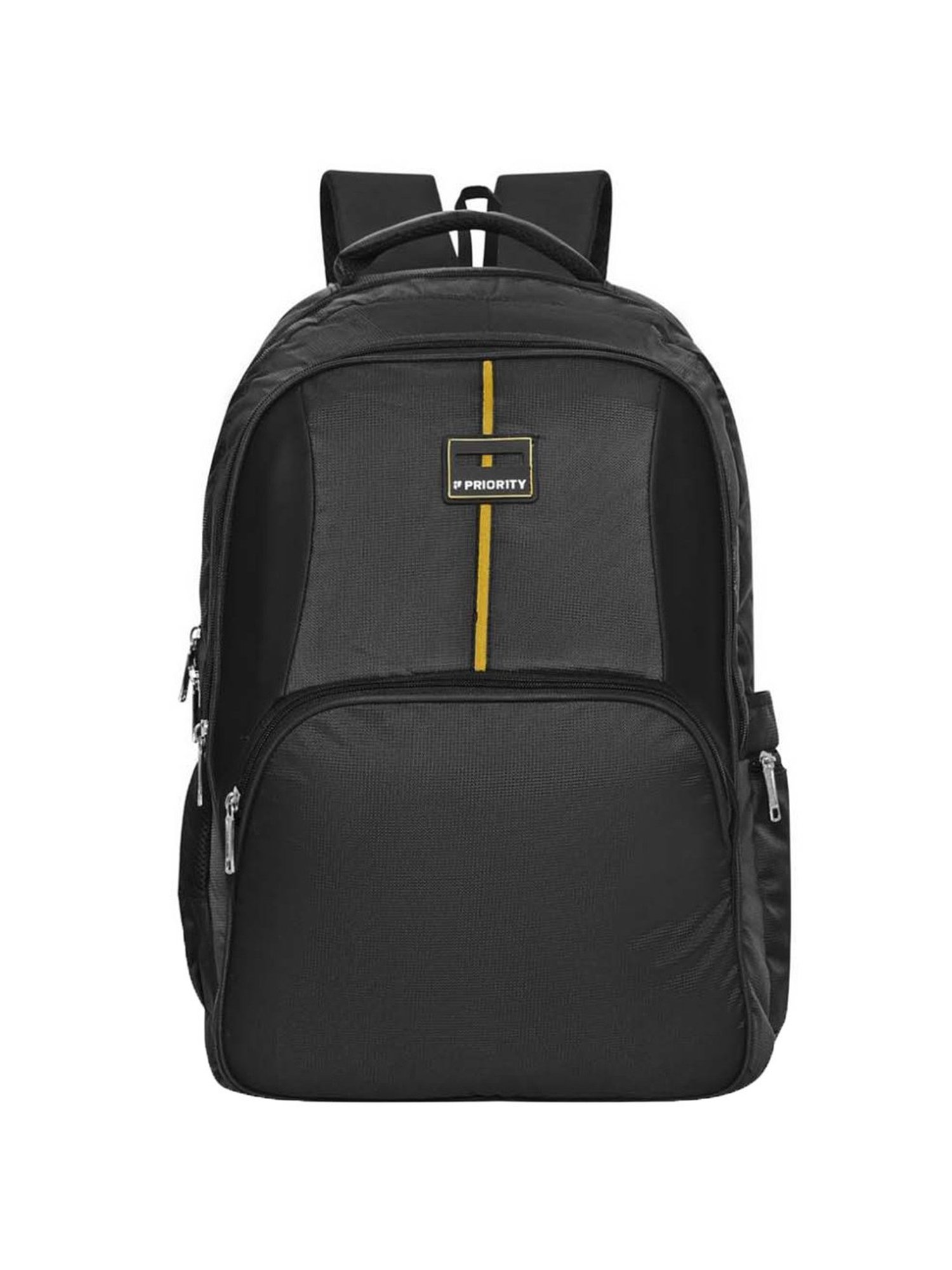 Priority Rumble 002 Black Polyester Solid Laptop Backpack - 39.47 Ltrs