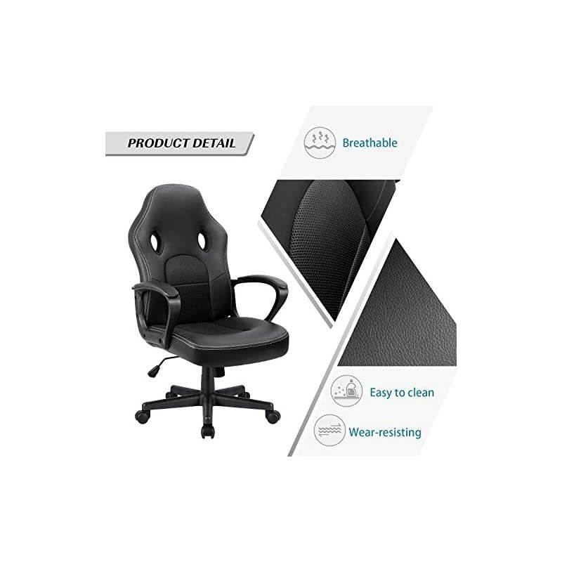 Vibrant Black and Chrome Swivel Task Office Chair with Tractor Seat
