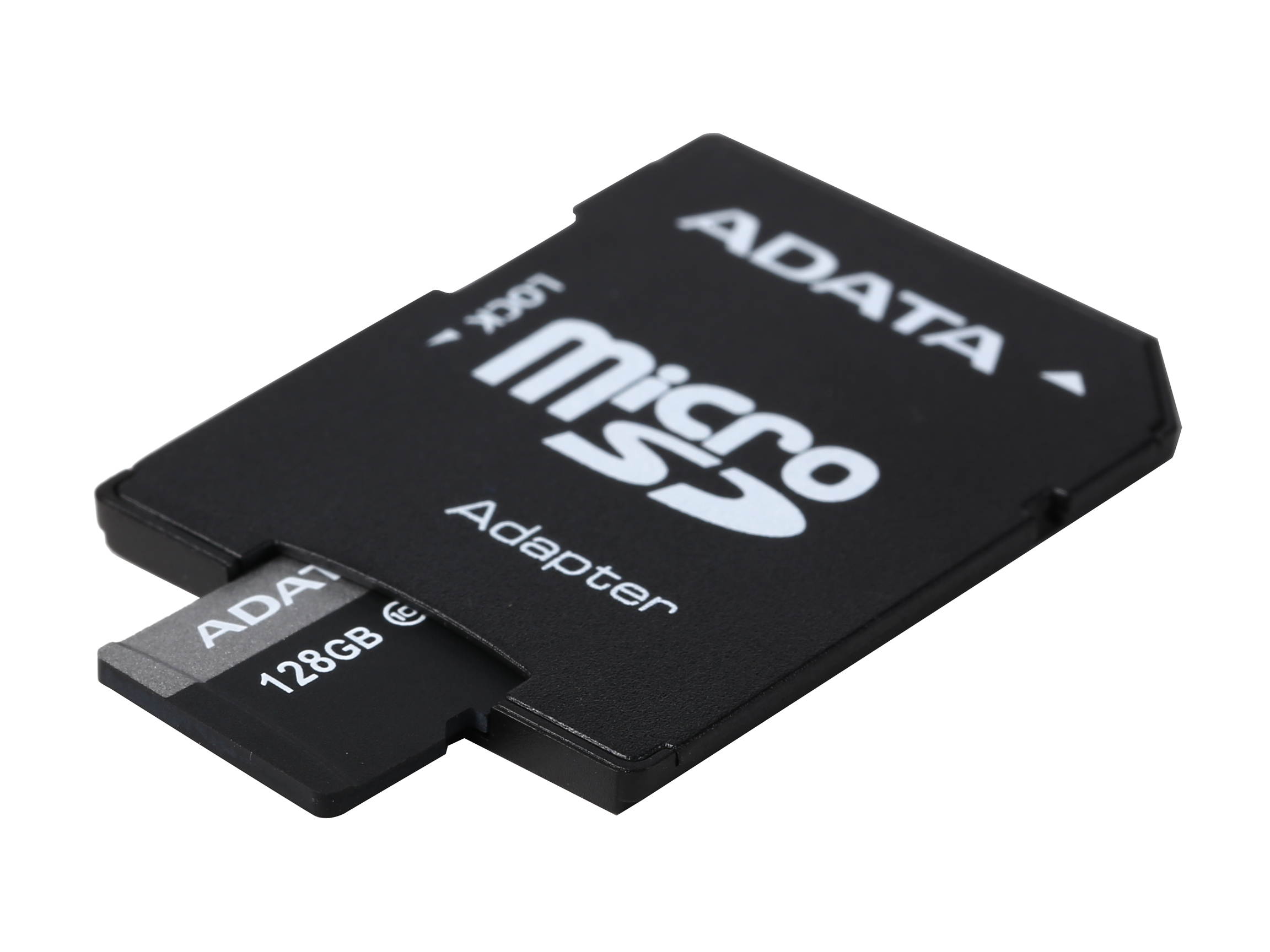 ADATA 128GB Premier microSDXC UHS-I / Class 10 Memory Card with SD Adapter, Speed Up to 50MB/s (AUSDX128GUICL10-RA1)