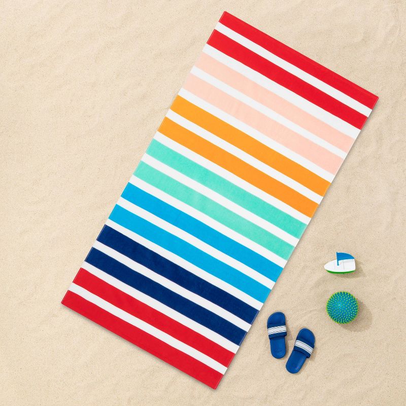 Iveta Abolina Peace Hands Tan Beach Towel - Deny Designs