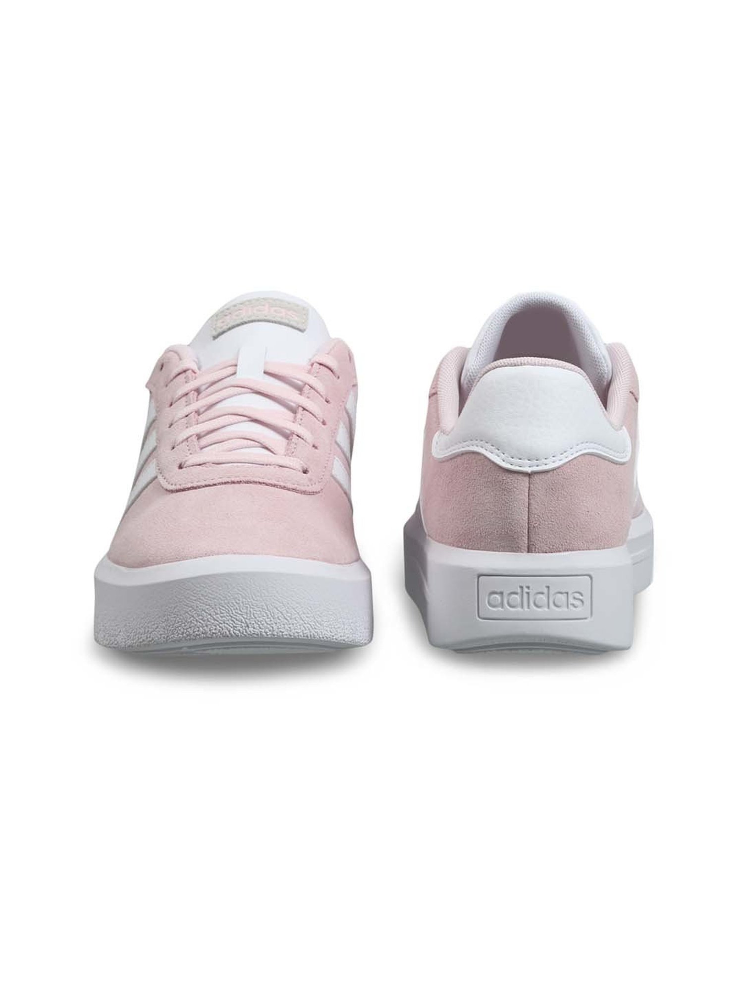 Adidas Women's COURT PLATFORM Pink Skateboarding Shoes