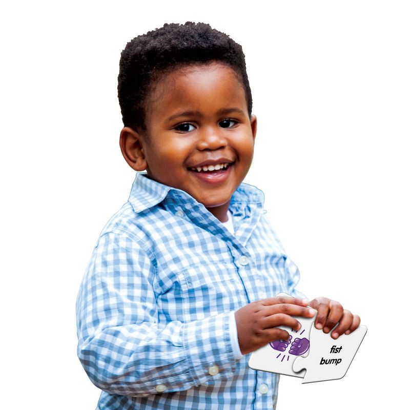 The Learning Journey Match It! Emojis 30 self correcting puzzle sets