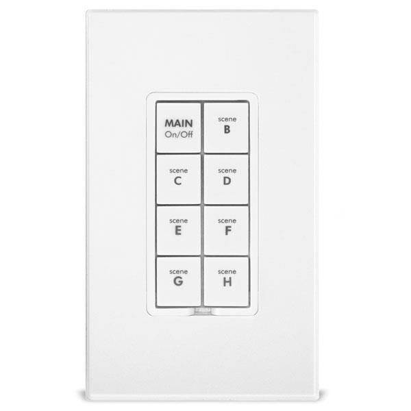 INSTEON Keypad Dimmer Switch (Dual-Band), 8-Button, White