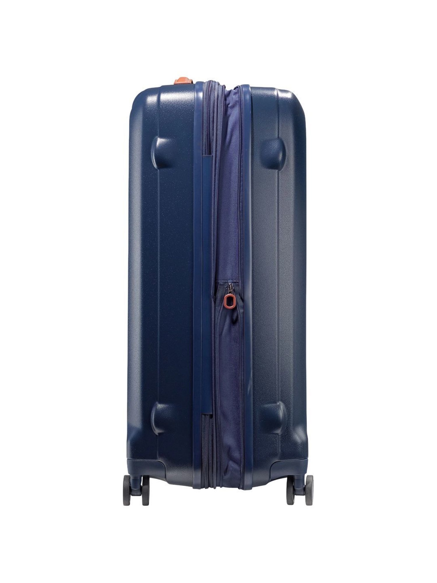 Jump Uppsala Rigid Navy 8 Wheels Large Hard Cabin Trolley Bag