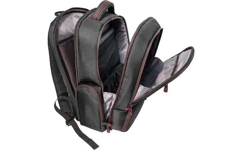 Mobile Edge Edge Carrying Case (Backpack) Tablet - Black, Red - Ballistic Nylon