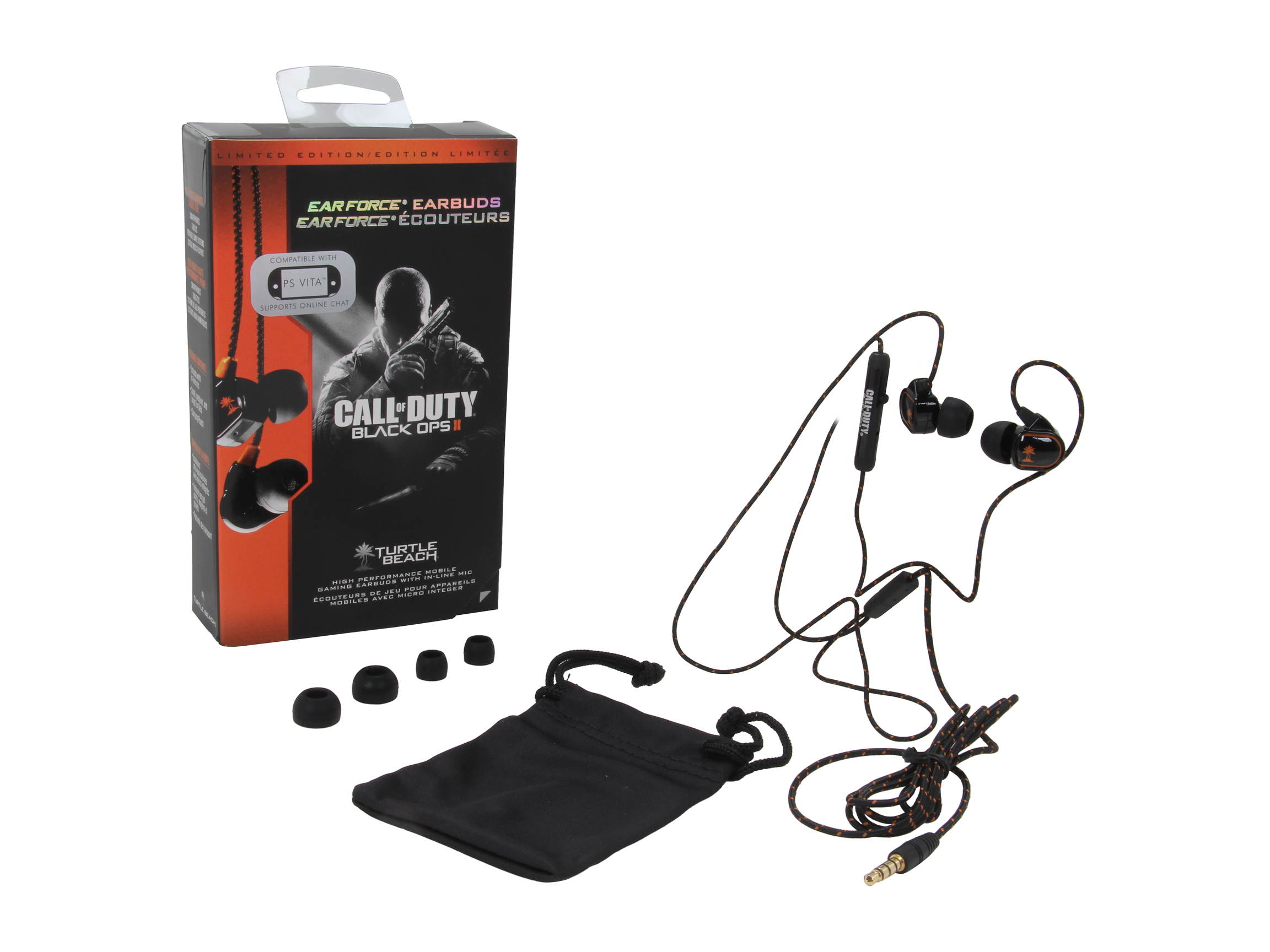 Turtle Beach TBS-4001-01 Call of Duty: Black Ops II Ear Force Limited Edition Earbuds