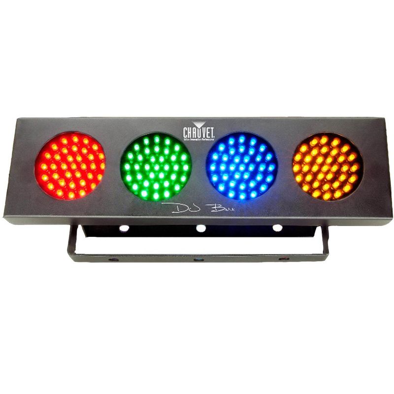 NEW! CHAUVET HURRICANE 700 H-700 Fog/Smoke Machine + DJ BANK LED RGBA Wash Light