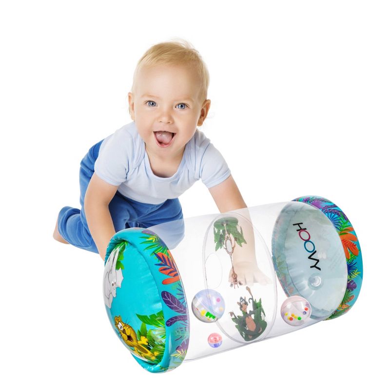 Hoovy Baby Roller inflatable with rattle and lights