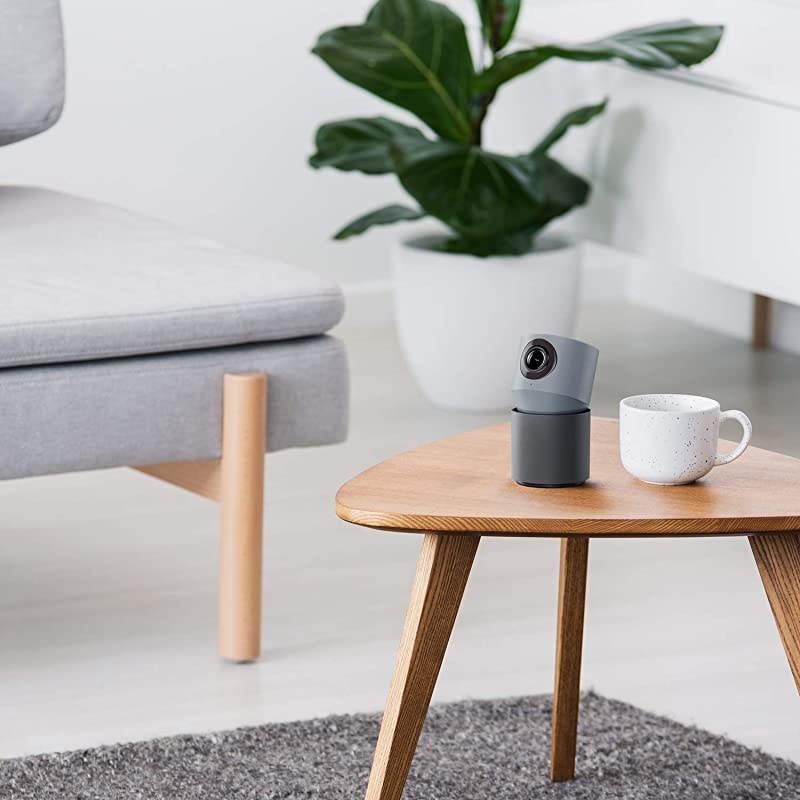 Wireless HD Indoor Pan-&-Tilt Security Camera with 5-Day Free Cloud Recording, Smart Mobile App, Night Vision, Motion & Sound Detection, 2-Way Audio, 2.4 / 5.0GHz, Works with Alexa & Google Home