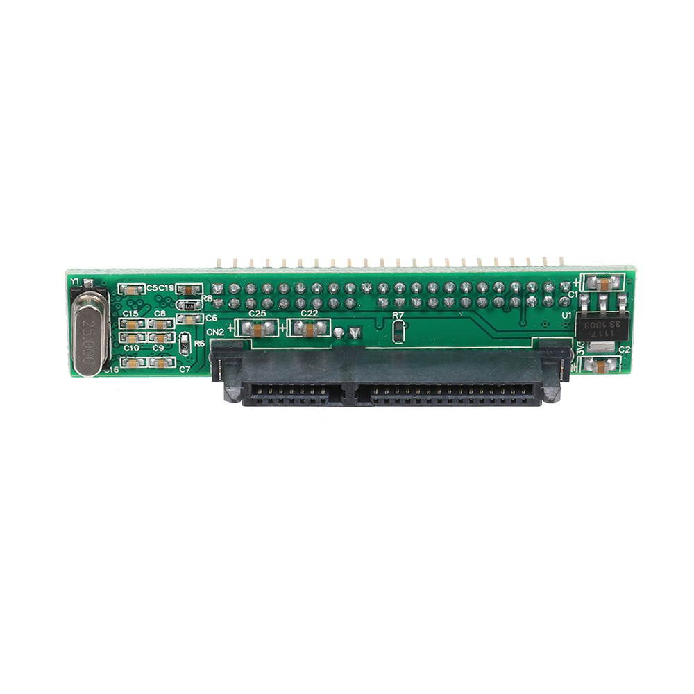 2.5 Inch SATA to IDE Adapter Support ATA HDD Hard Disk Drive or SSD to Male 44 Pin Port Converter (Vertical Type)