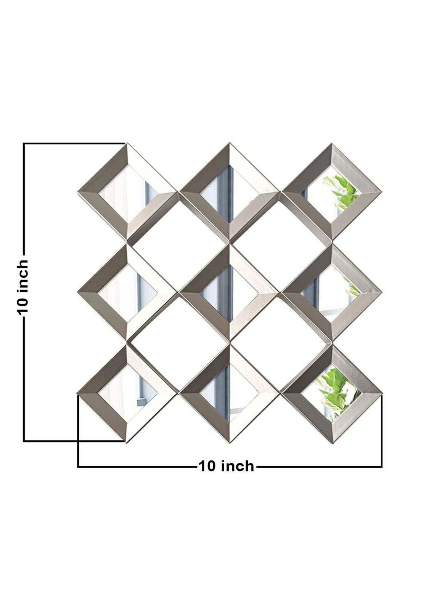 CHRONIKLE Pink Iron Sun Burst Designer Round Wall Mirror