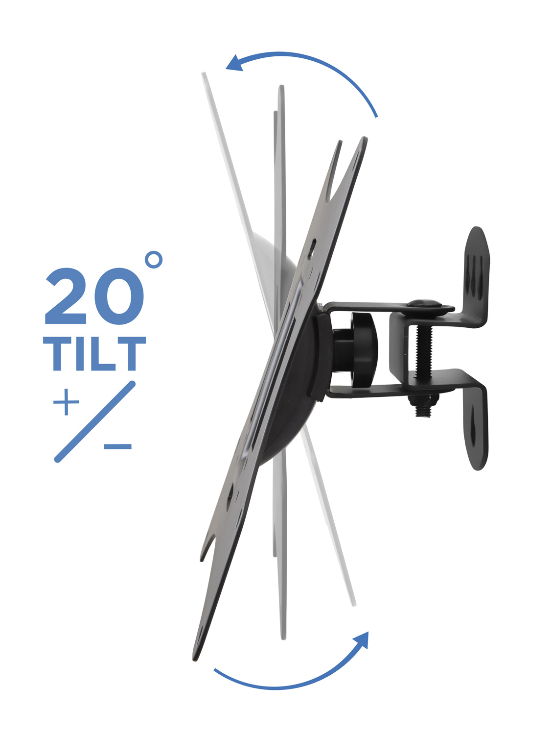 Mount-It! Monitor Wall Mount | Fits 17"-42" Computer Screens | VESA Bracket