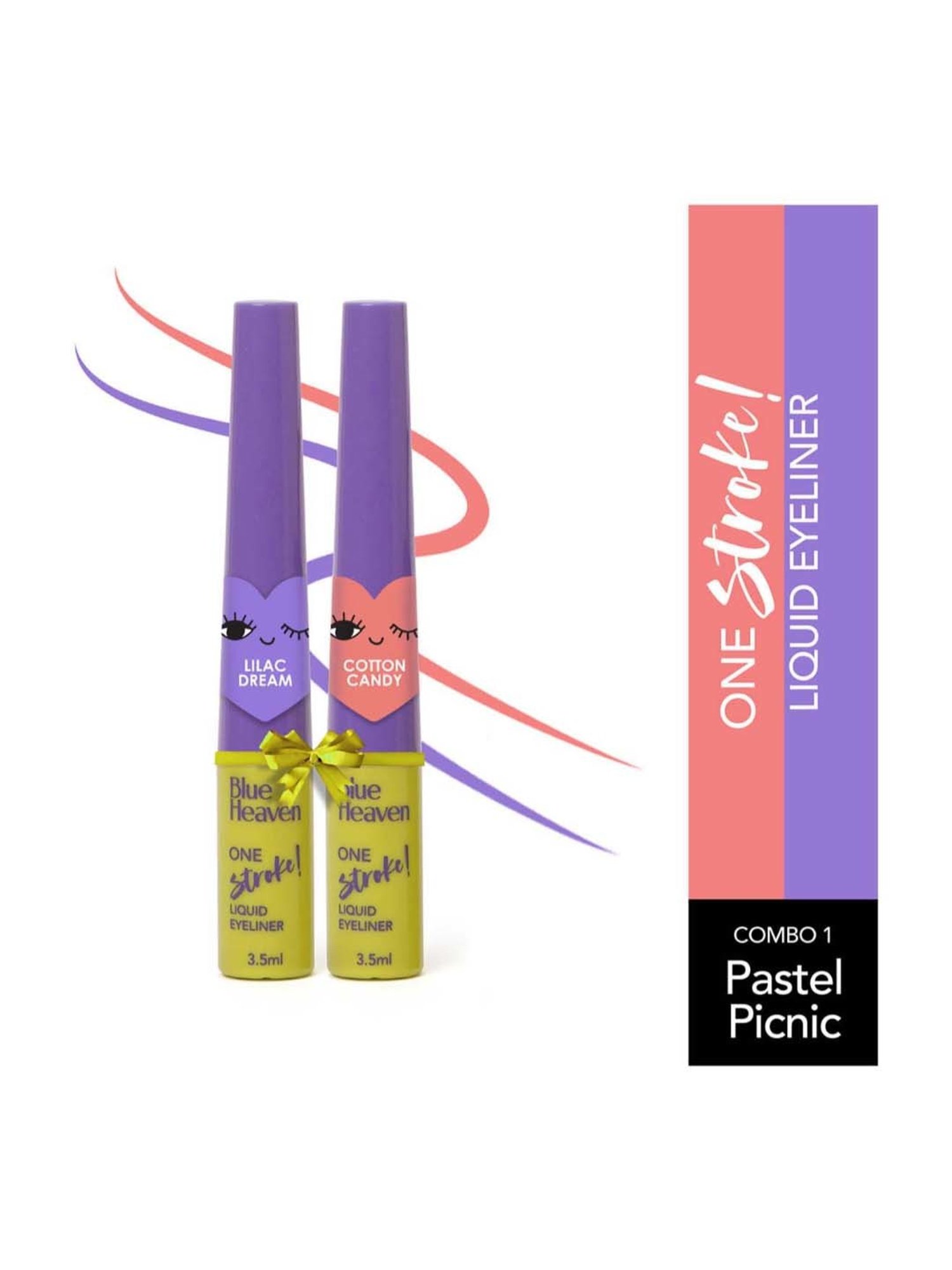 KINDED Liquid Eye Liner Golden Glaze & Greyish Silver Combo