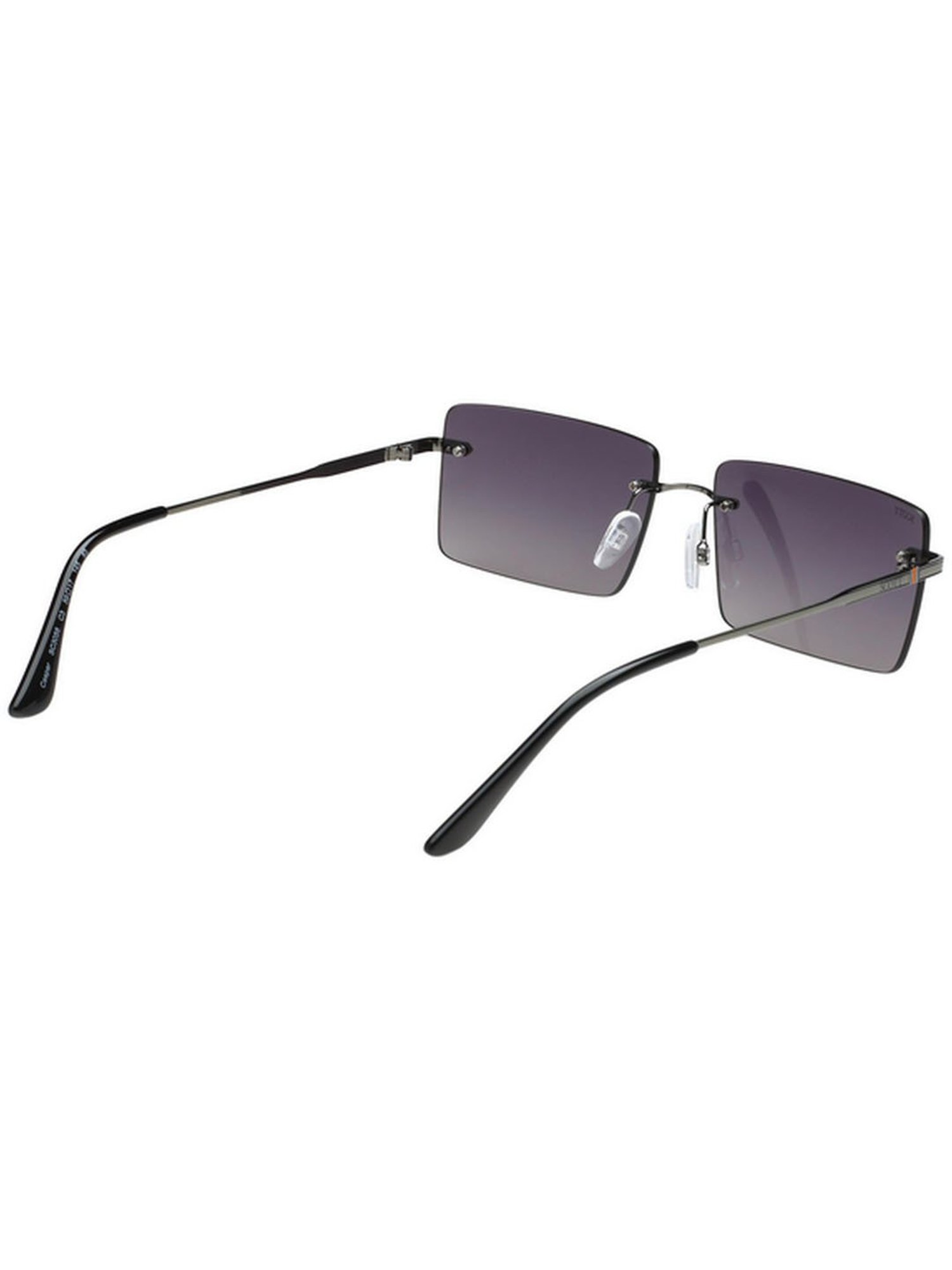 SCOTT Grey Rectangular UV Protection Unisex Sunglasses