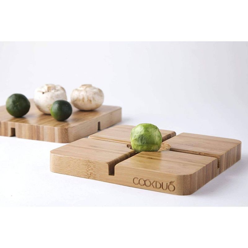 Cookduo Veggie Gripper / Round Vegetable Cutting Board