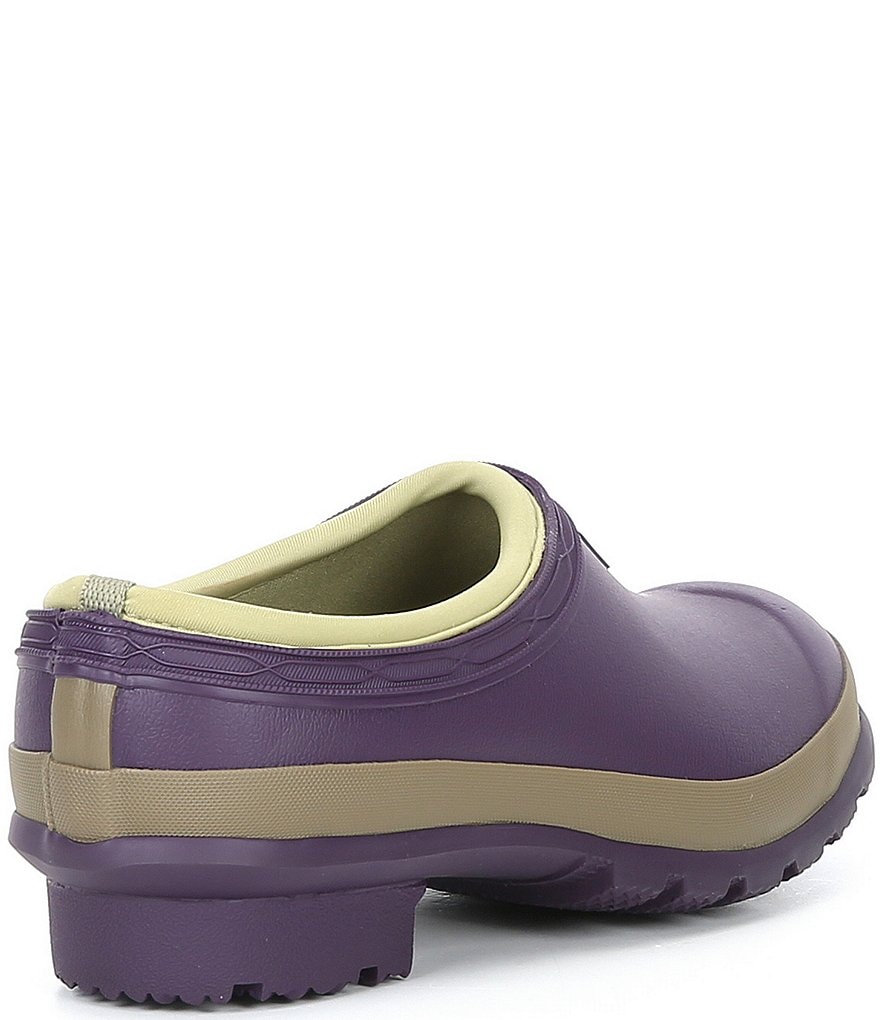 Hunter Garden Rubber Clogs