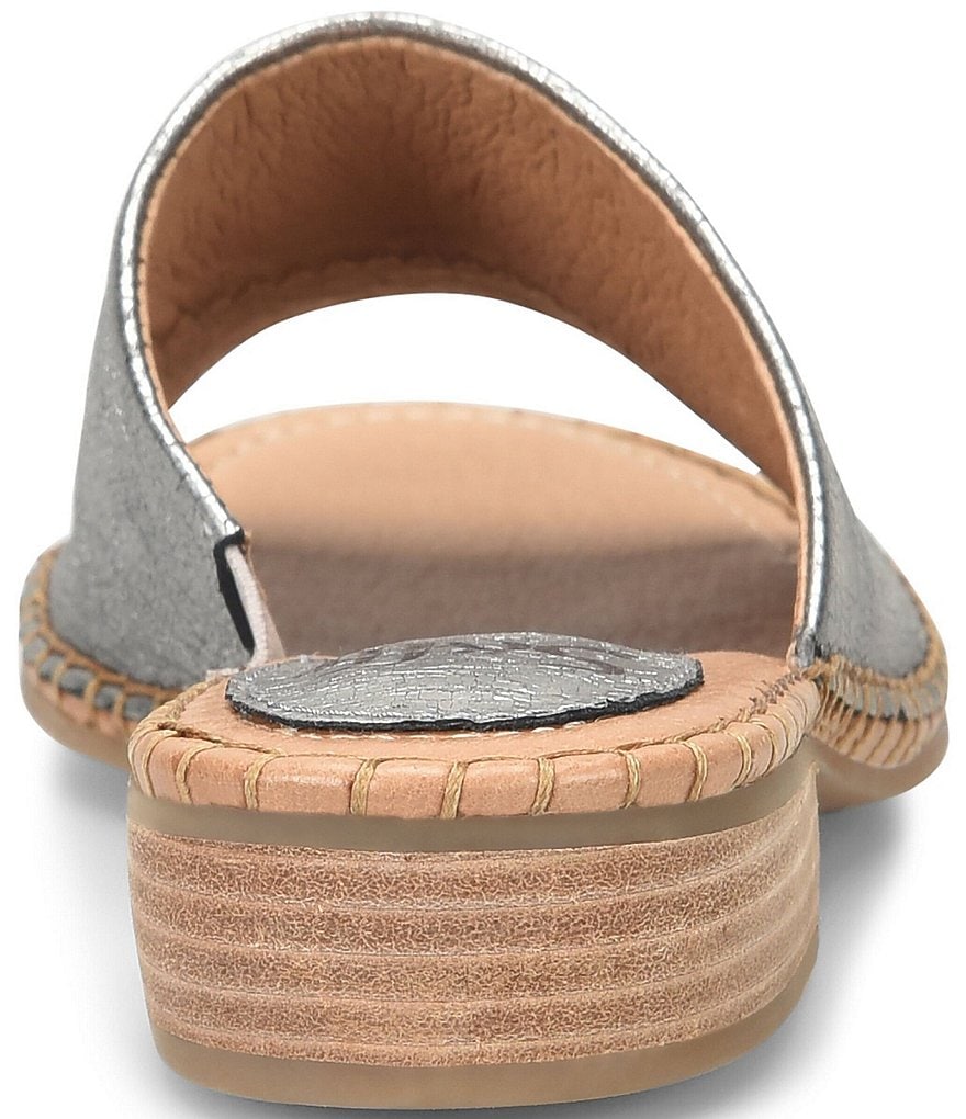 Sofft Nalanie Metallic Leather Slides