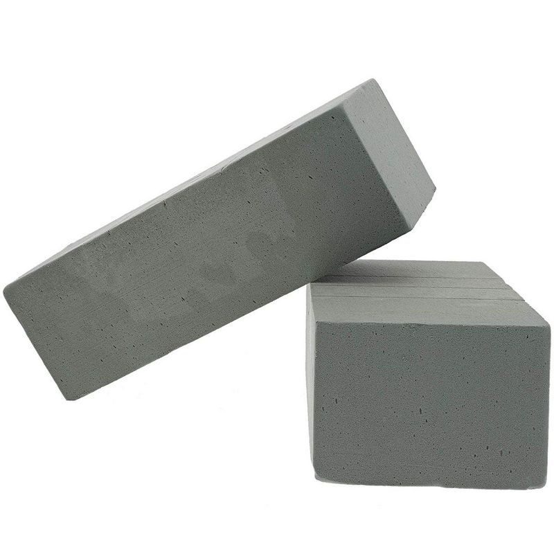 Genie Crafts  6-Pack Floral Wet Foam Bricks for Wedding Party Fresh Flowers Decoration 9x4x3"