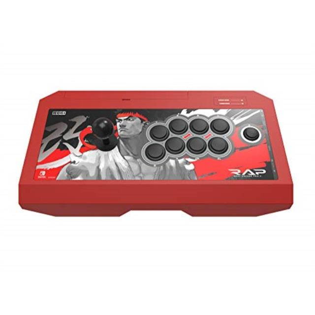 hori nintendo switch real arcade pro  street fightertm edition ryu officially licensed by nintendo & capcom