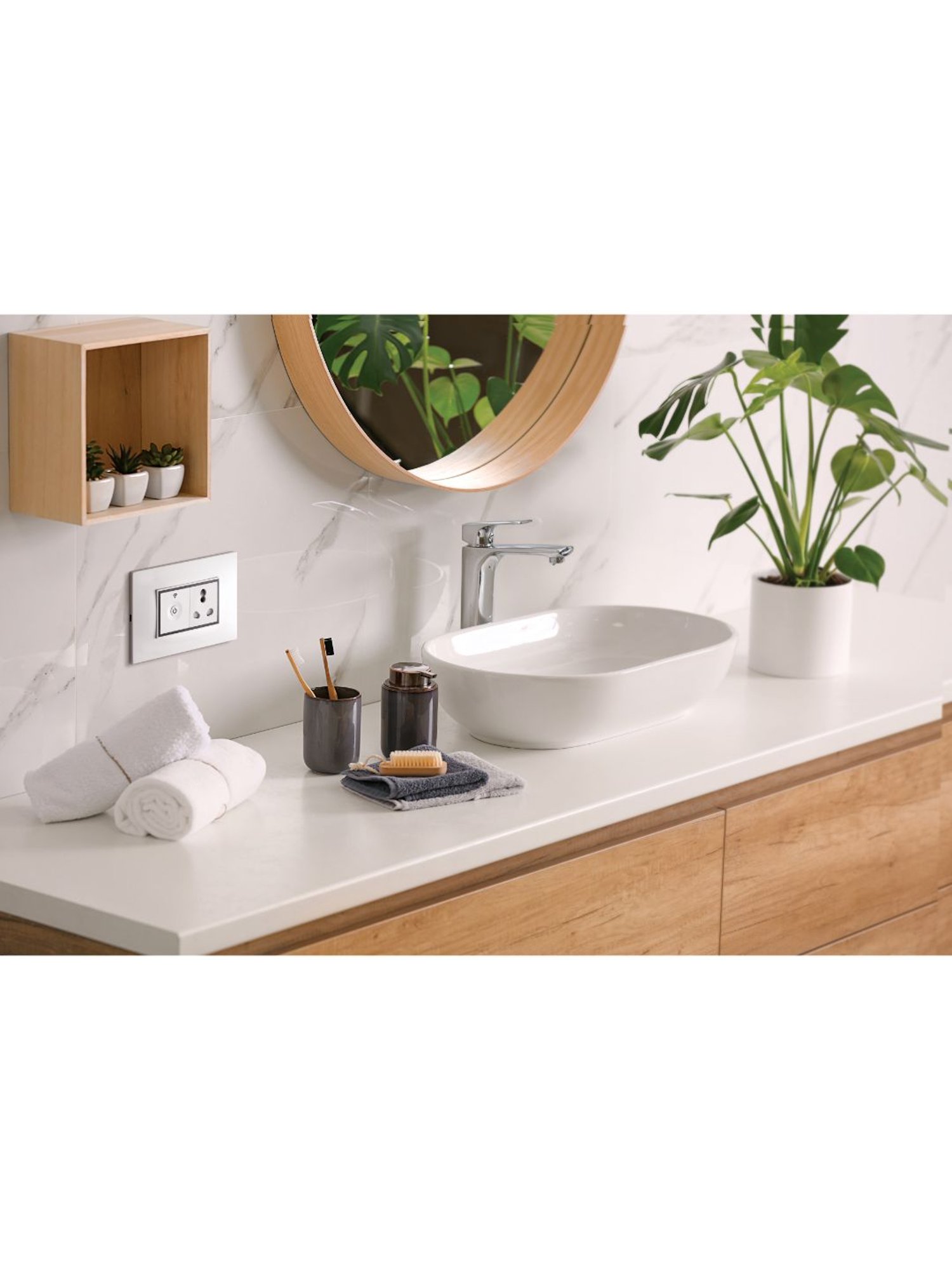 EZ Home Smart Kit for 1BHK - No Re-wiring, Smart Switches to Automate 4 Lights, 2 Fans, 2 AC/Geyser